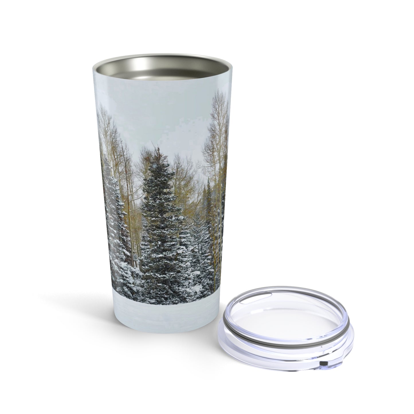 Tumbler (20oz) - Forest Winterscape
