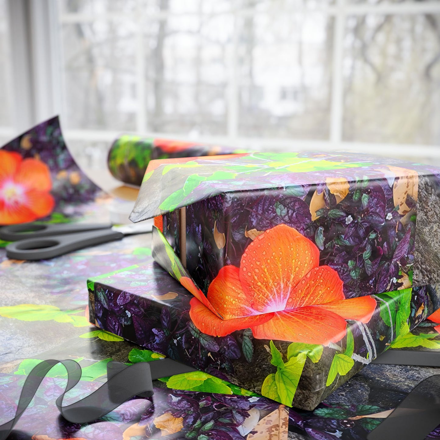 Wrapping Paper - Hawaiian Hibiscus Flower