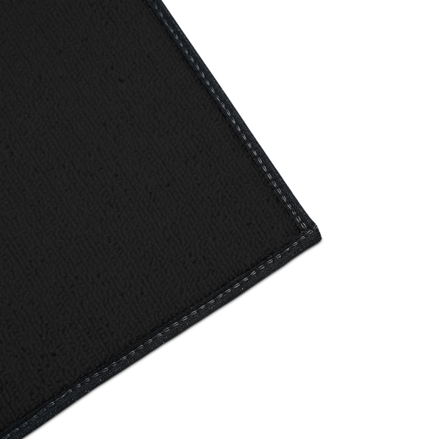 Floor Mat - Blah Blah Blah   (black)