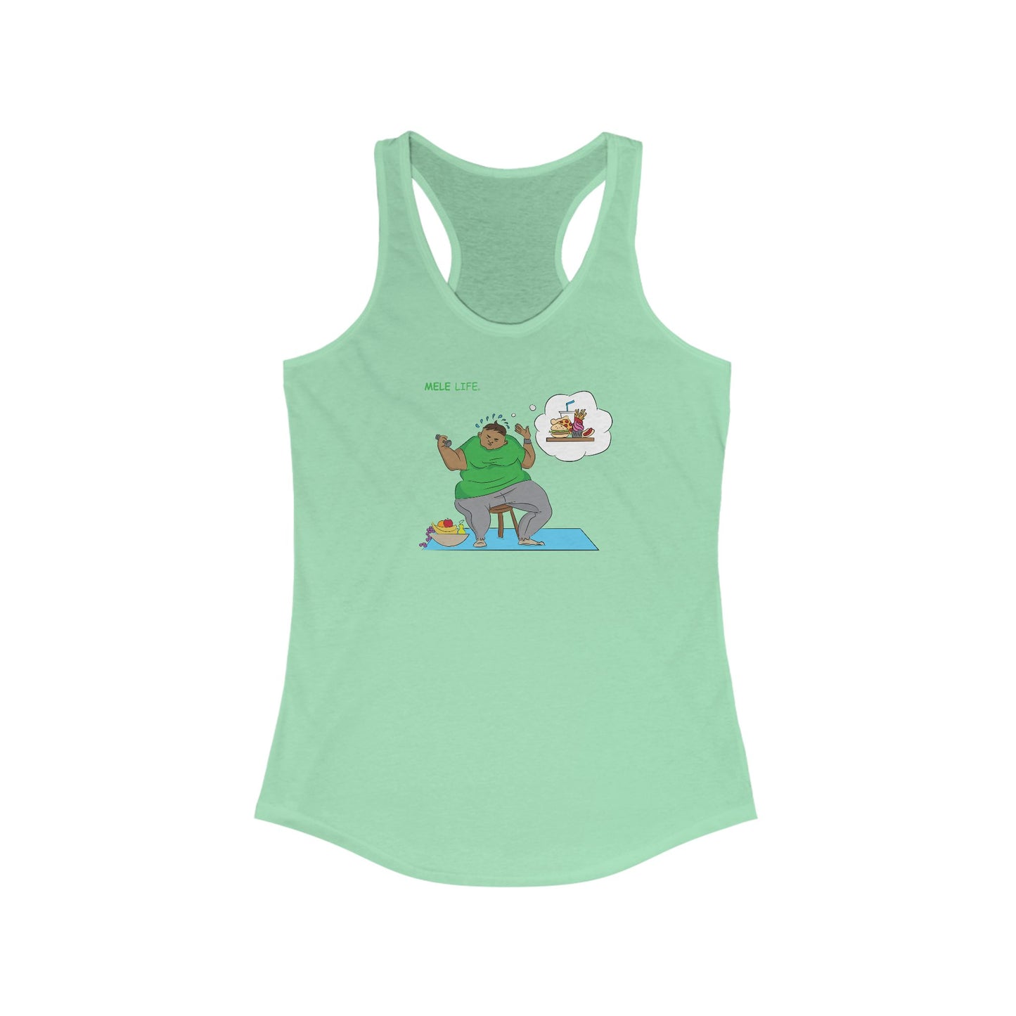 Women's Racerback Tank - Self Discipline