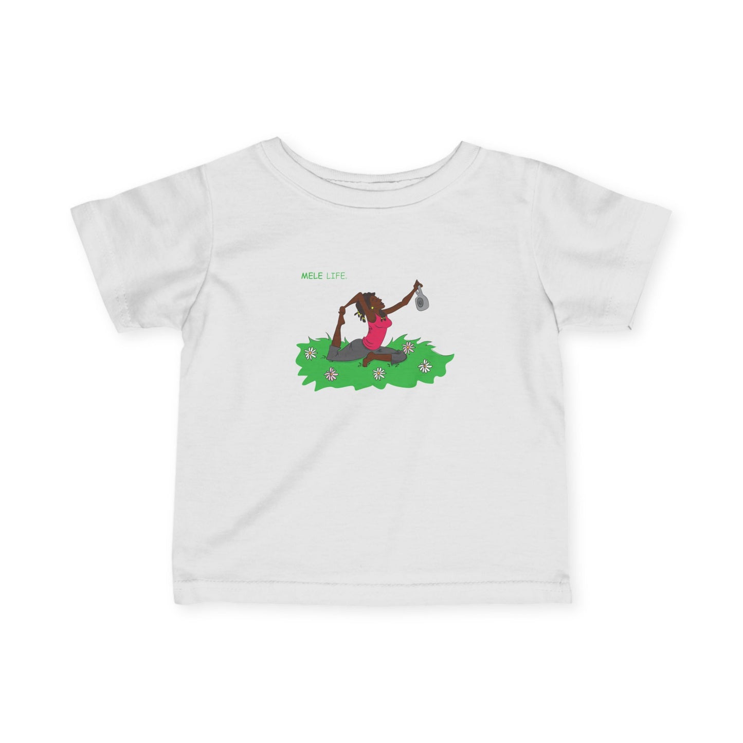 Infant Tee - Yoga Lady 2