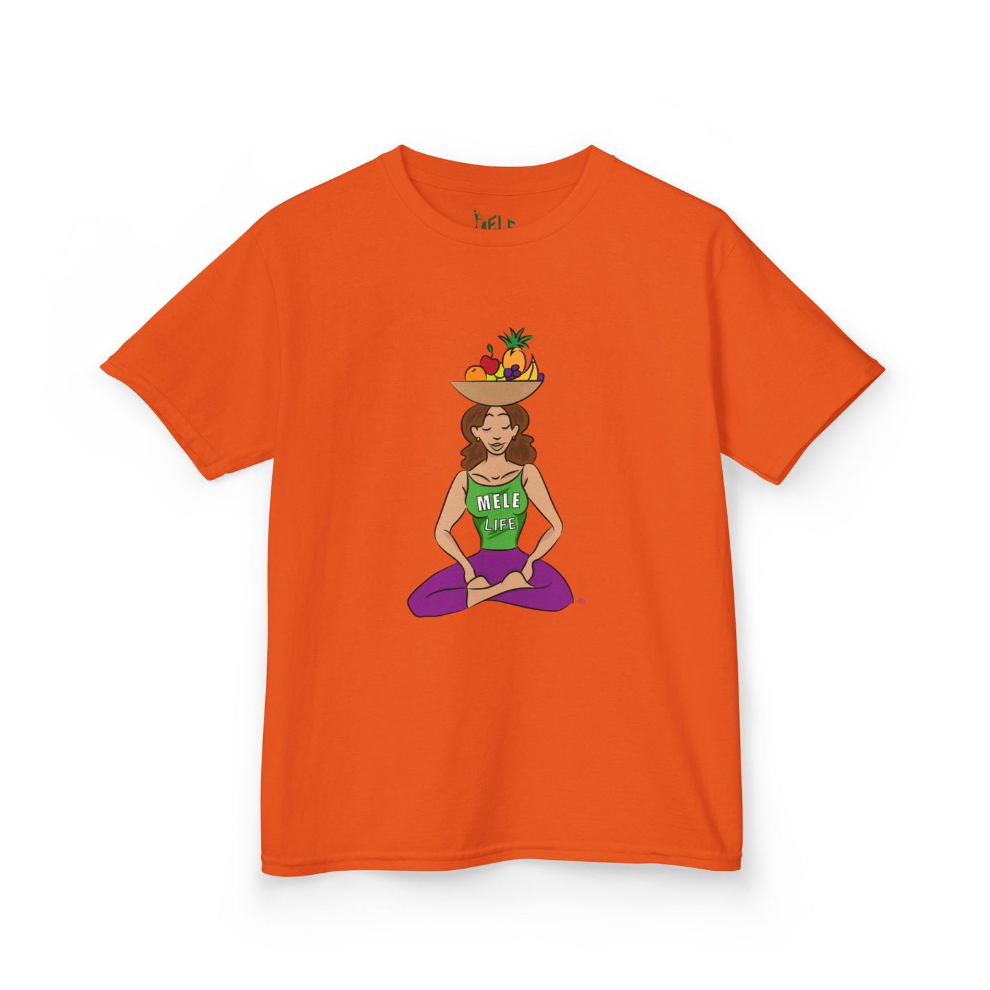 Kids Tee - Yoga Lady 1