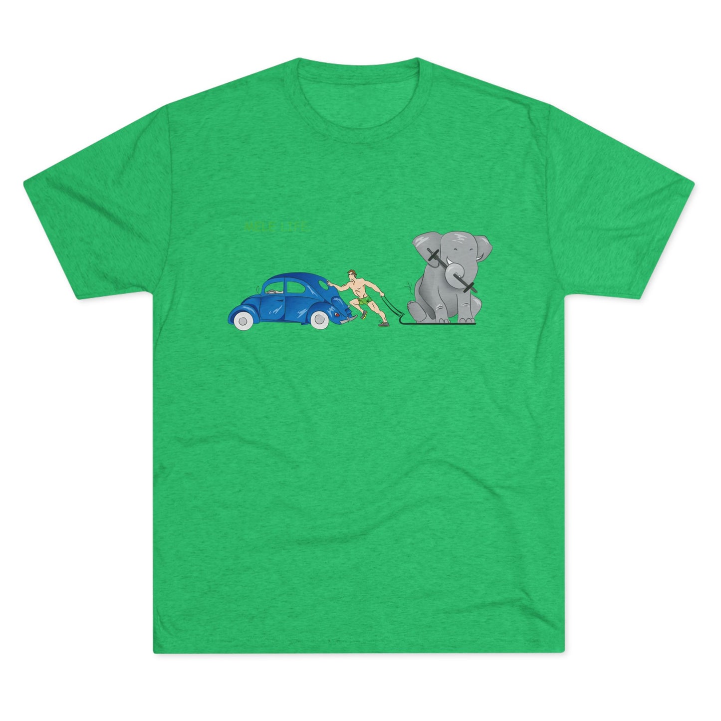Triblend Tee (unisex) - Strong White Man