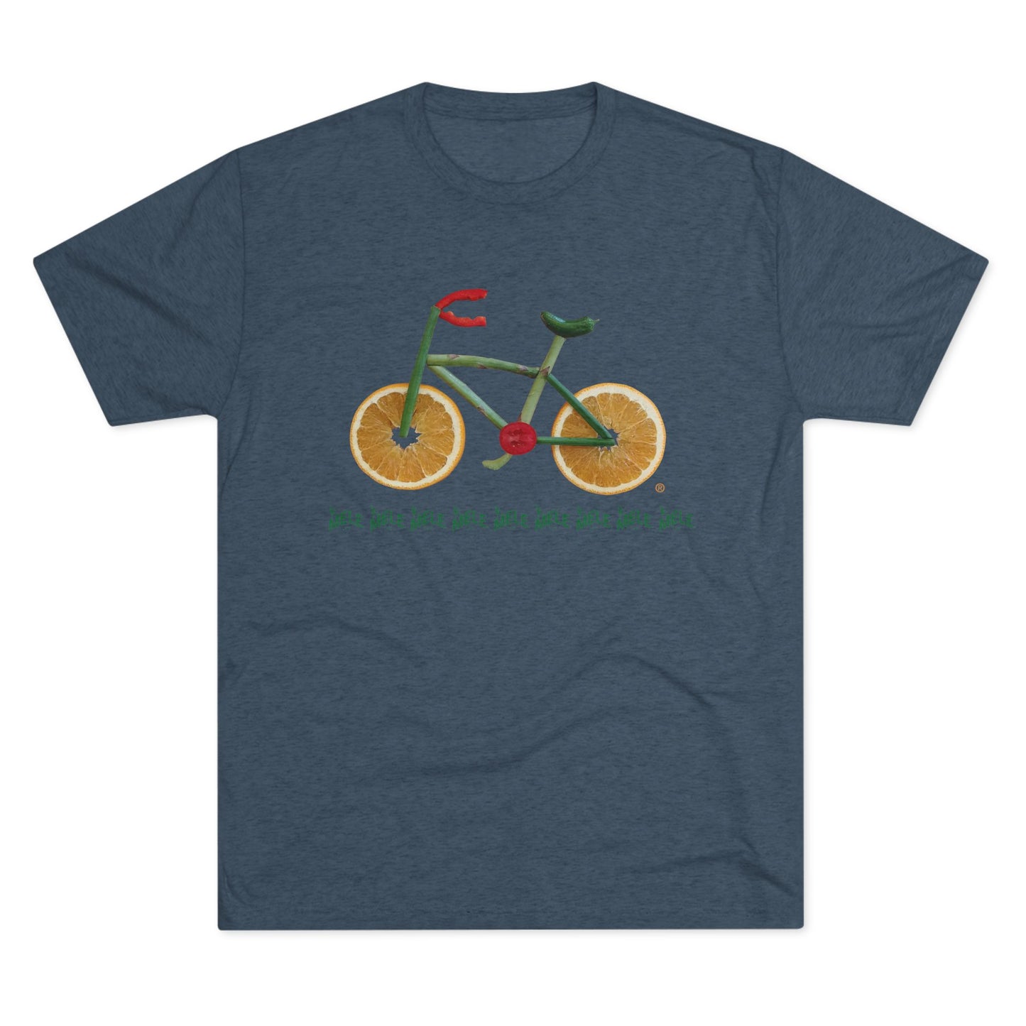 Triblend Tee (unisex) - Veggie Bike