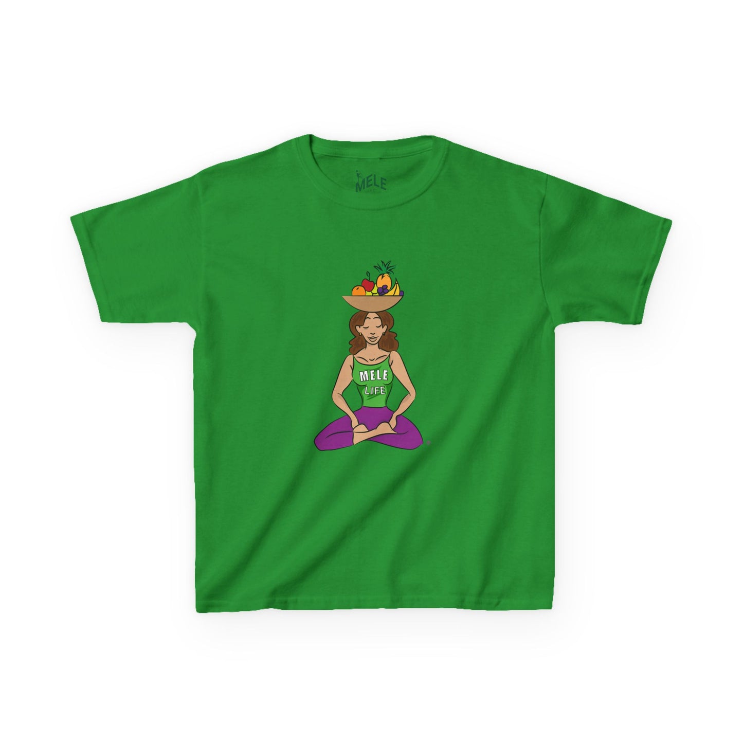 Kids Tee - Yoga Lady 1