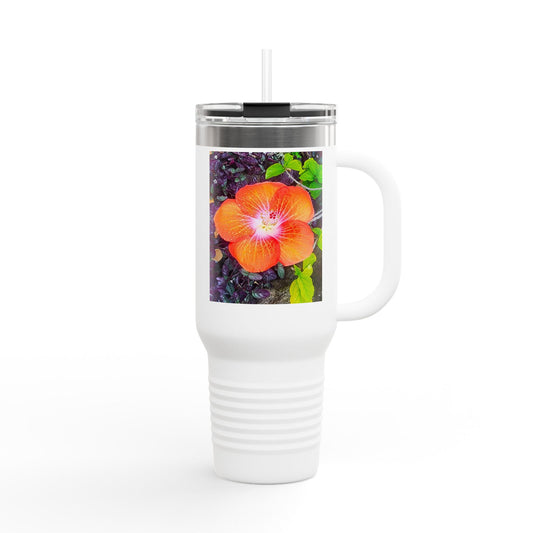 Travel Mug (40oz) - Hibiscus Flower (Hawaii)