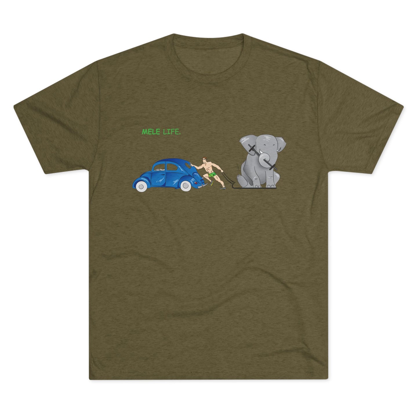 Triblend Tee (unisex) - Strong White Man