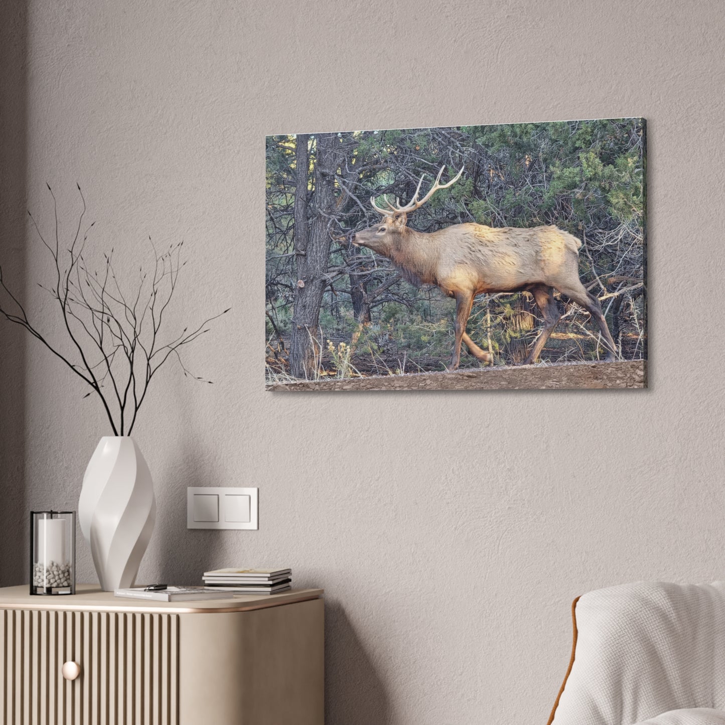 Canvas Wall Art - Elk