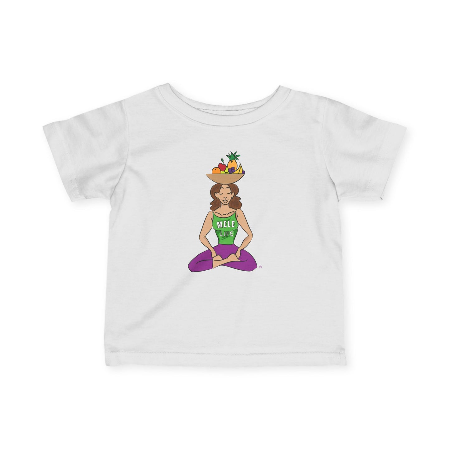 Infant Tee - Yoga Lady 1