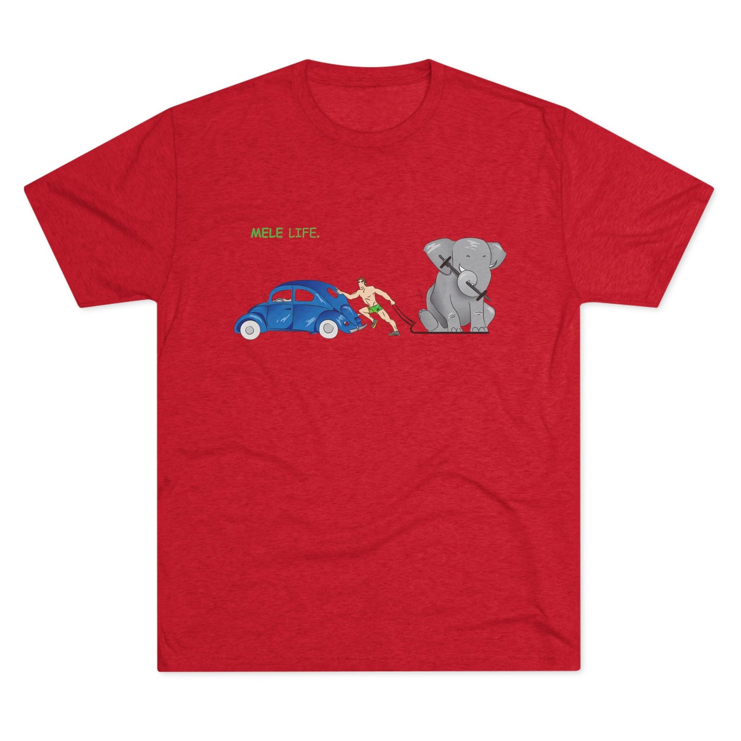 Triblend Tee (unisex) - Strong White Man