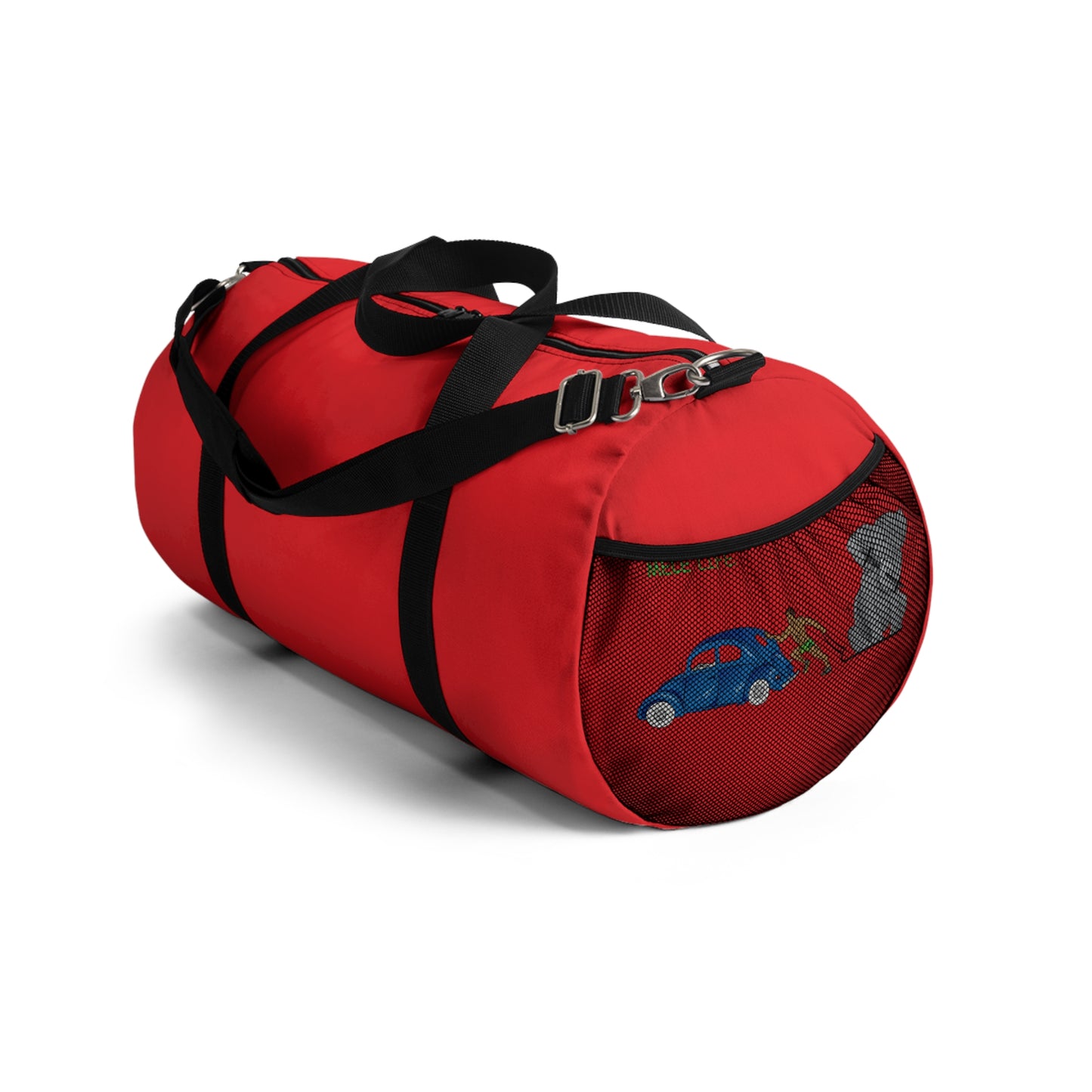 Duffel Bag - Strong Brown Man  (red)