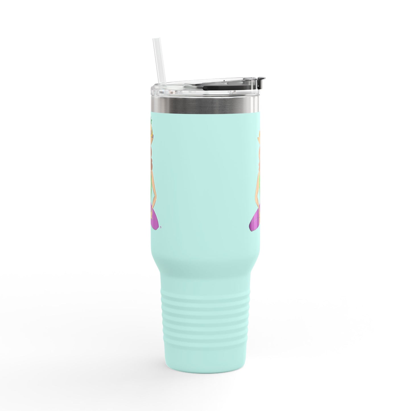 Travel Mug (40 oz) - Yoga Lady 1