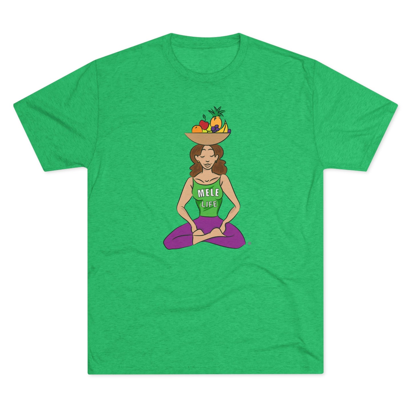 Triblend Tee (unisex) - Yoga Lady1