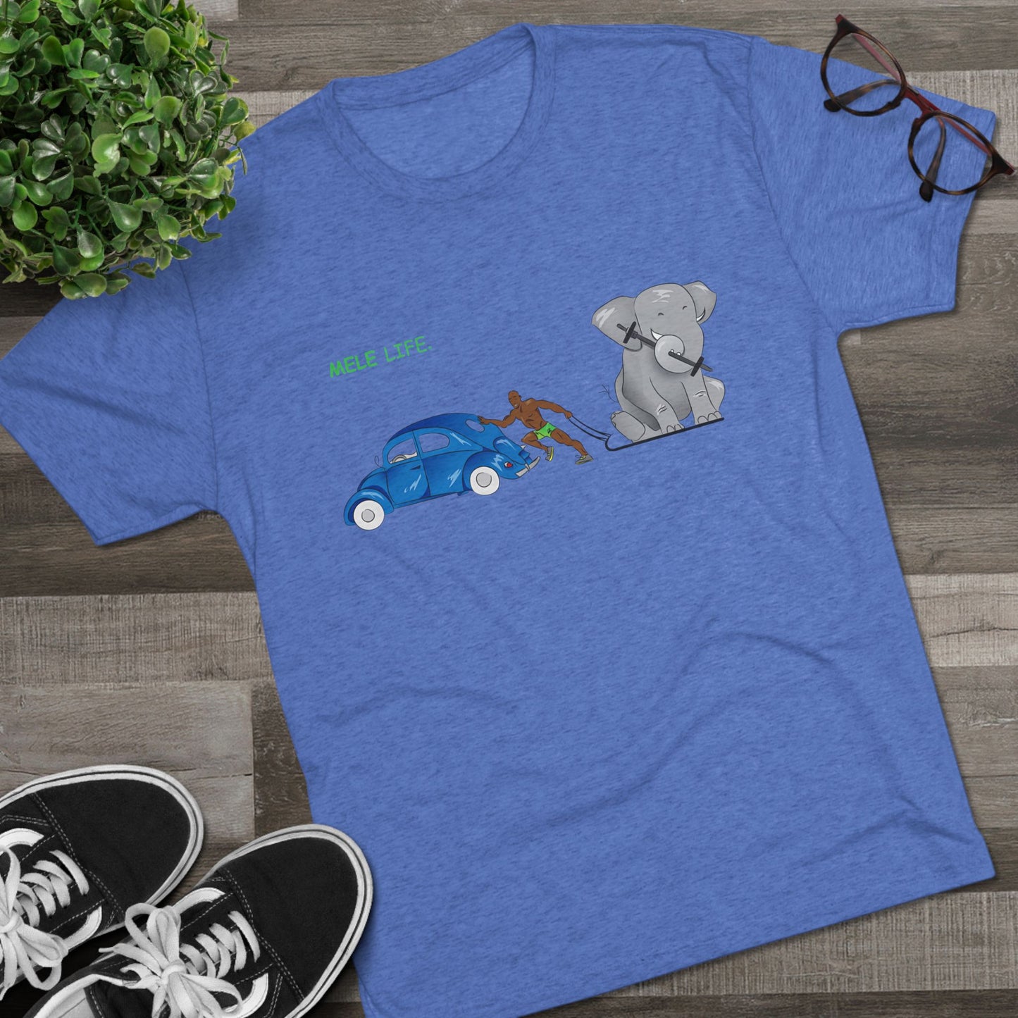 Triblend Tee (unisex) - Strong Black Man
