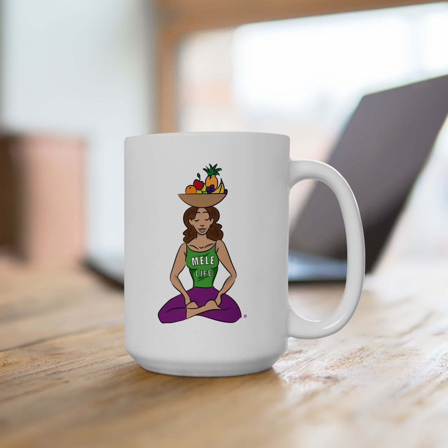 Coffee Mug (11oz/15oz) - Yoga Lady 1