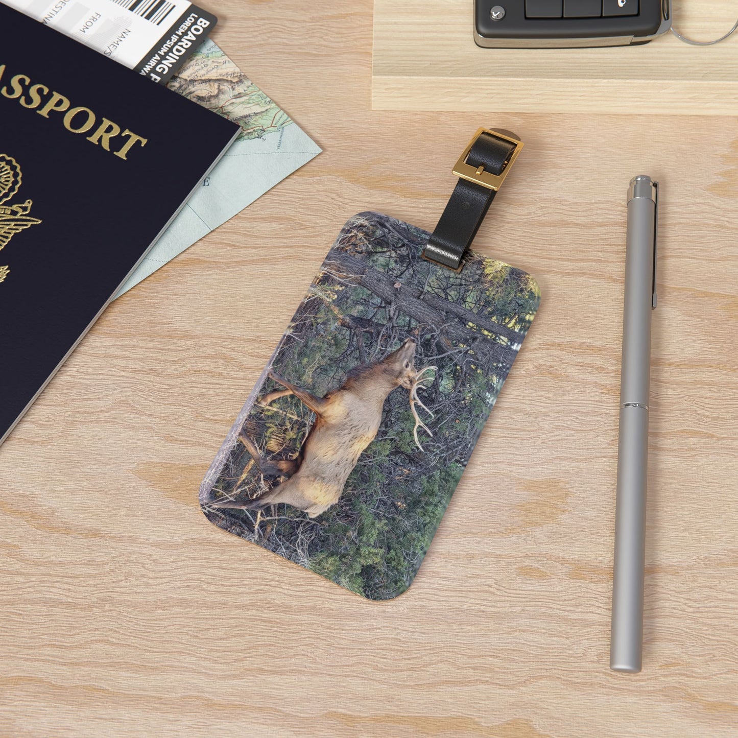 Luggage Tag - Elk
