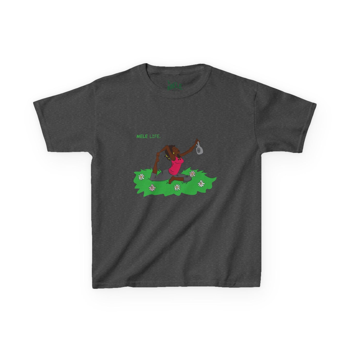 Kids Tee - Yoga Lady 2
