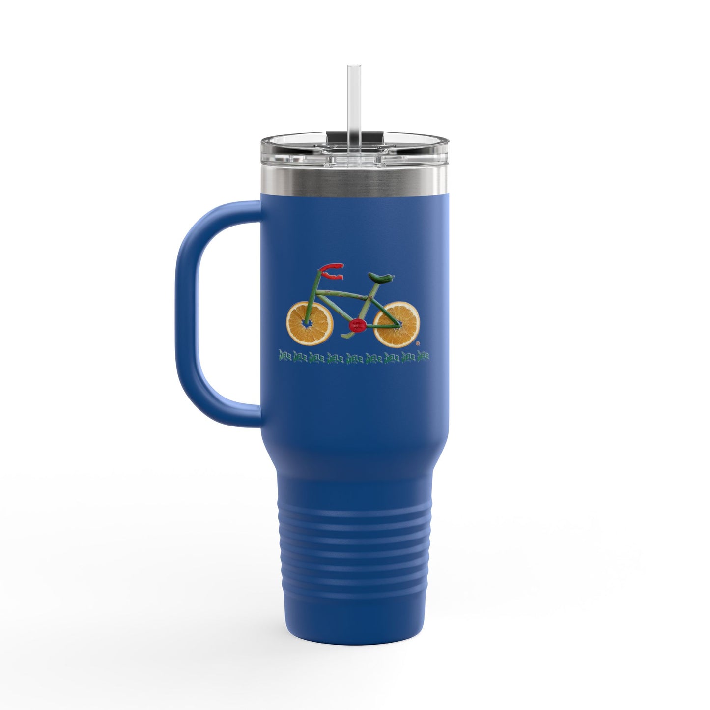 Travel Mug (40 oz) - Veggie Bike