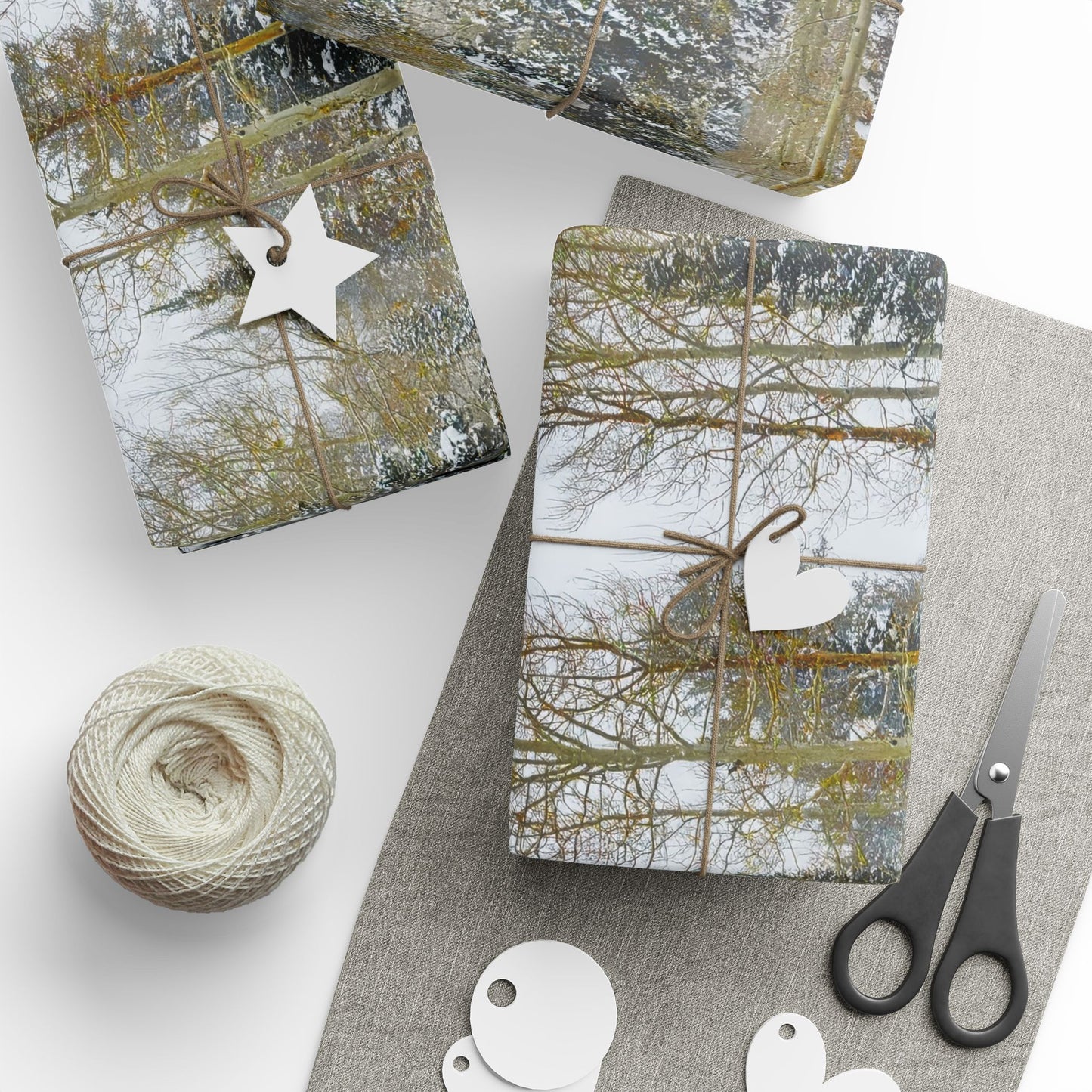 Wrapping Paper - Forest Winterscape