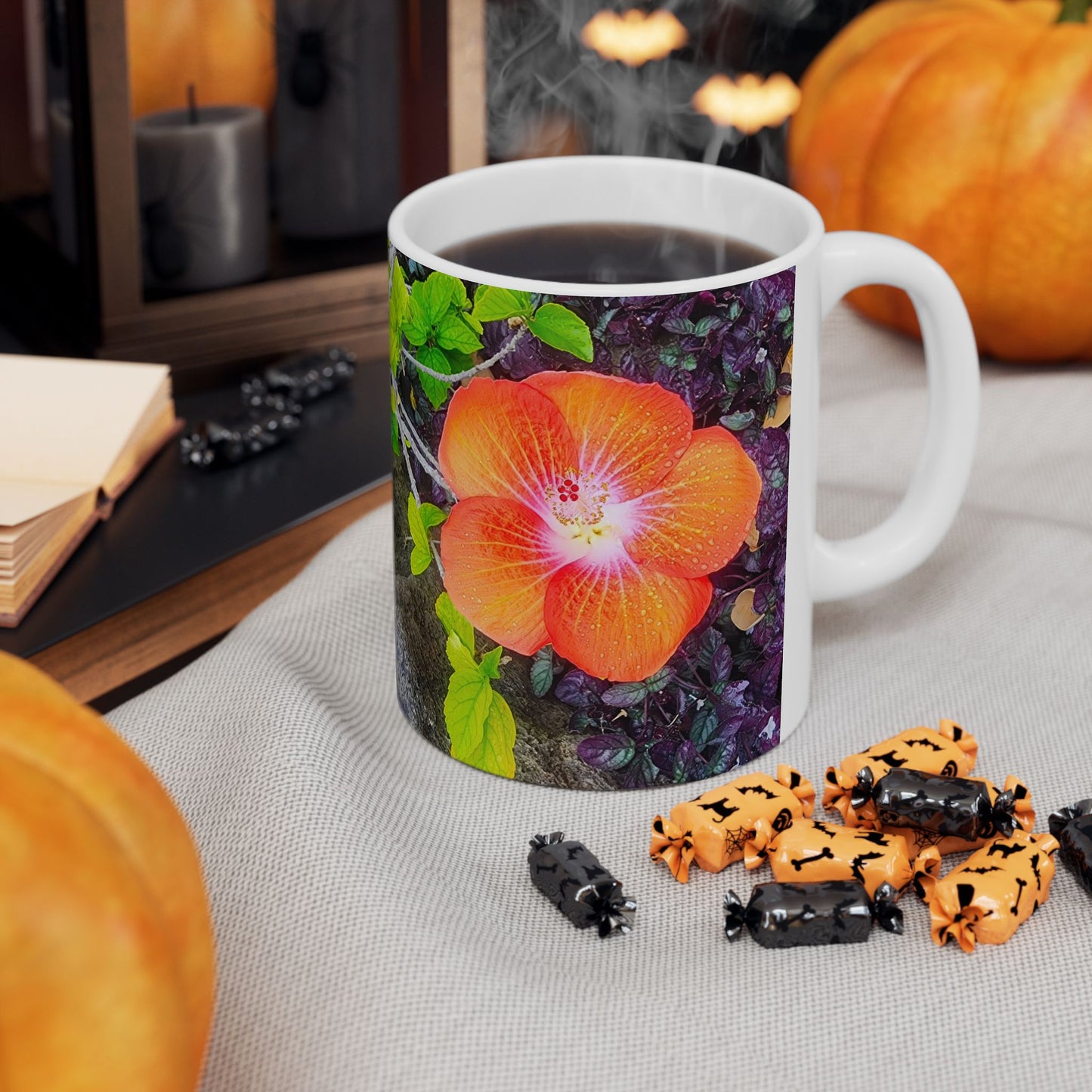 Coffee Mug (11oz/15oz) - Hawaiian Hibiscus Flower