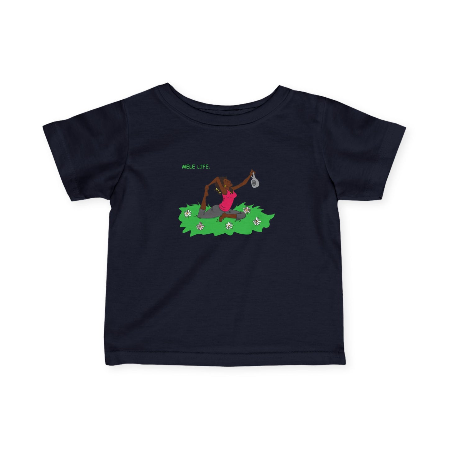 Infant Tee - Yoga Lady 2