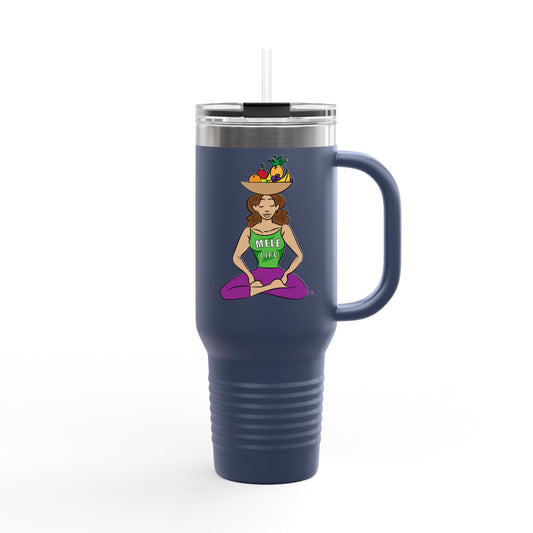 Travel Mug (40oz) - Yoga Lady1