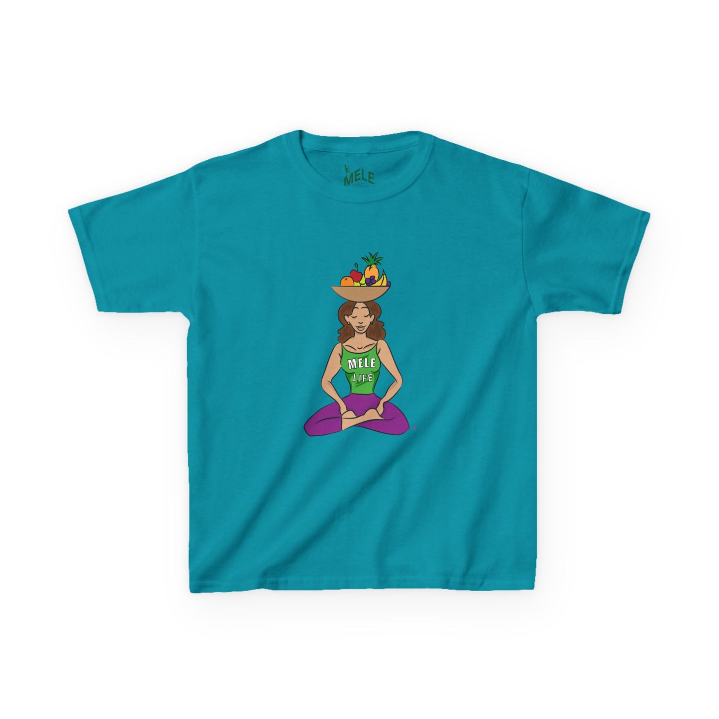 Kids Tee - Yoga Lady 1
