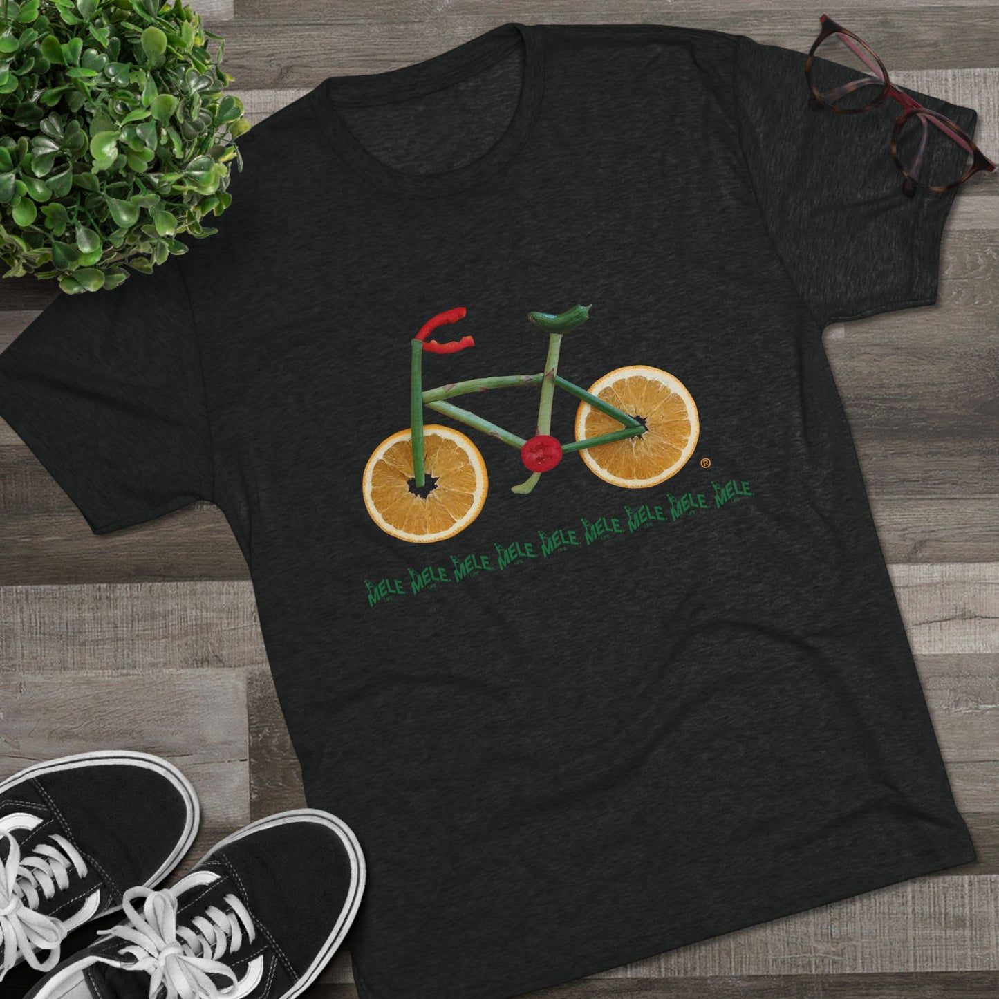 Triblend Tee (unisex) - Veggie Bike