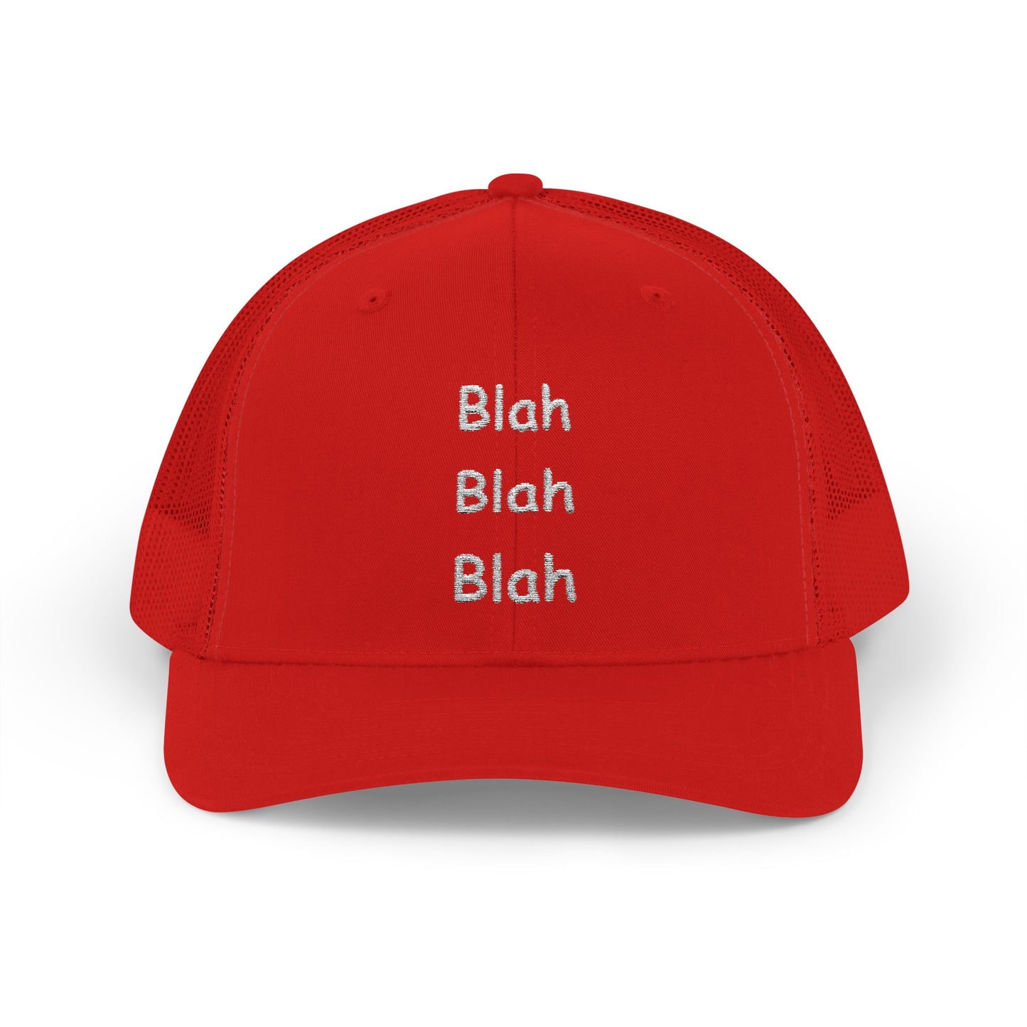 Baseball Cap (Snapback Trucker style) - Blah Blah Blah