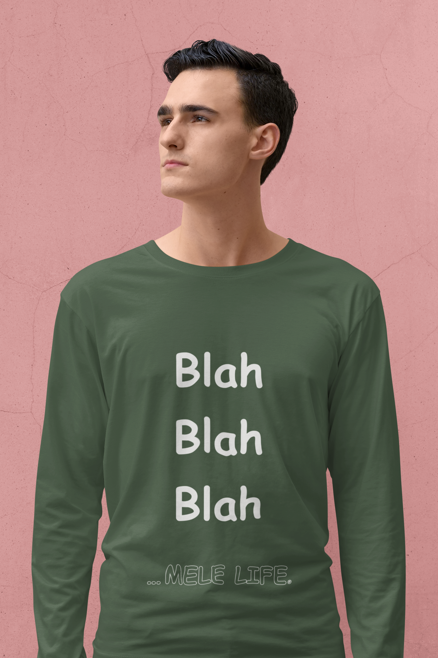 Long Sleeve Tee (Unisex) - Blah Blah Blah