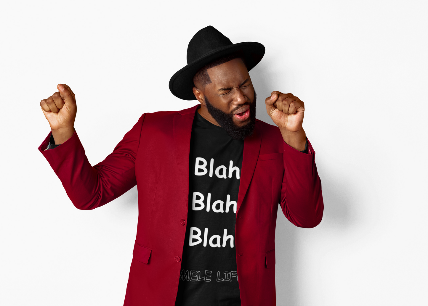 Long Sleeve Tee (Unisex) - Blah Blah Blah