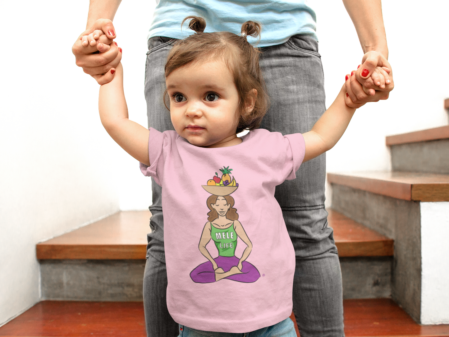 Infant Tee - Yoga Lady 1