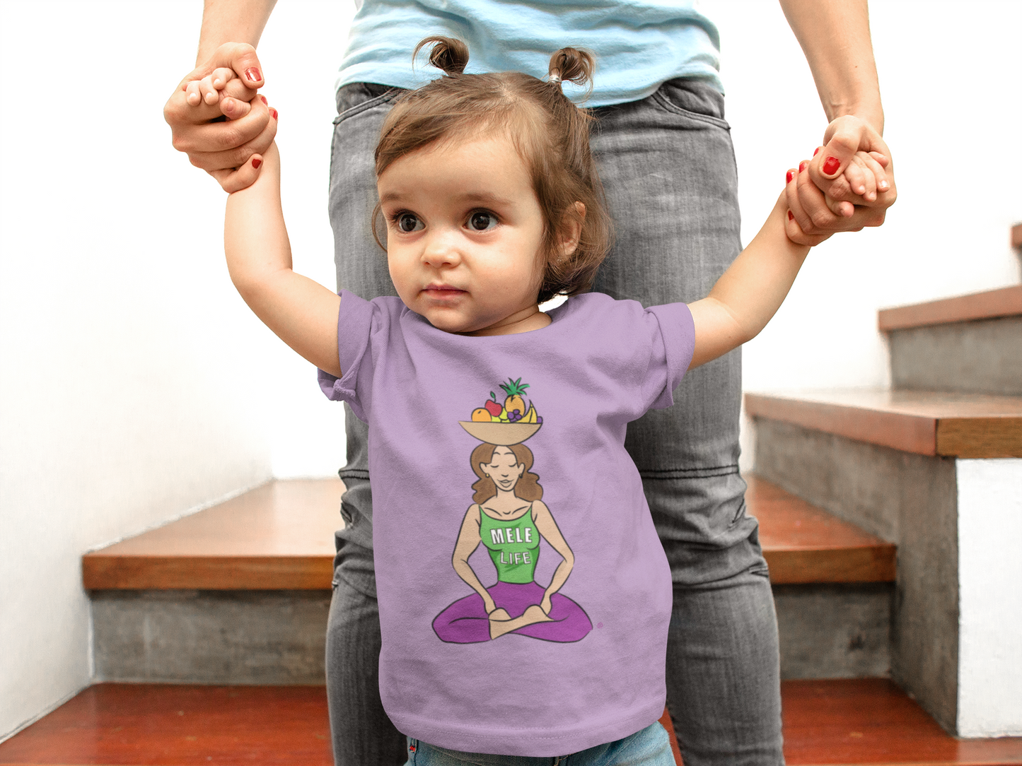 Infant Tee - Yoga Lady 1