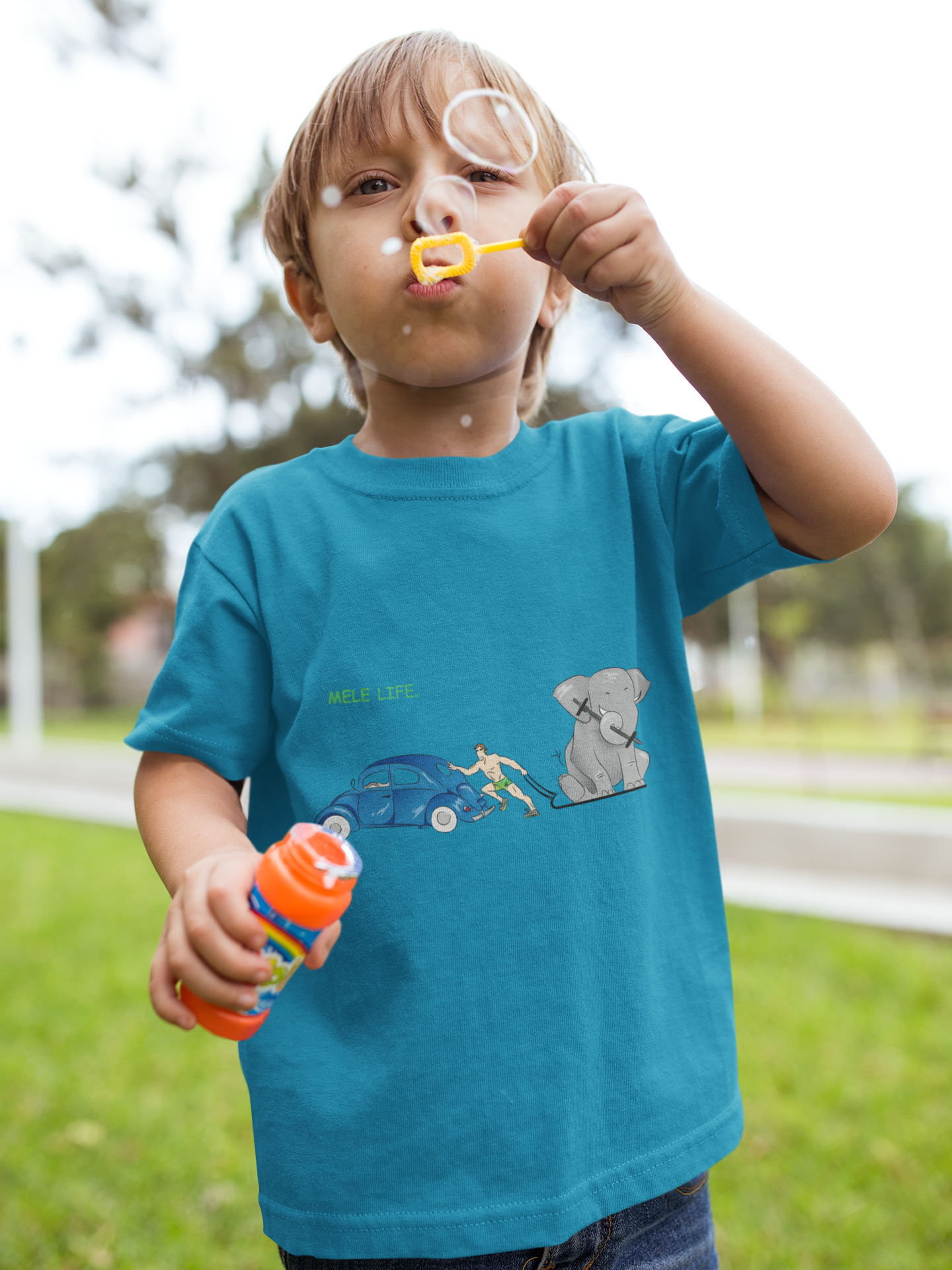 Kids Tee - Strong White Man