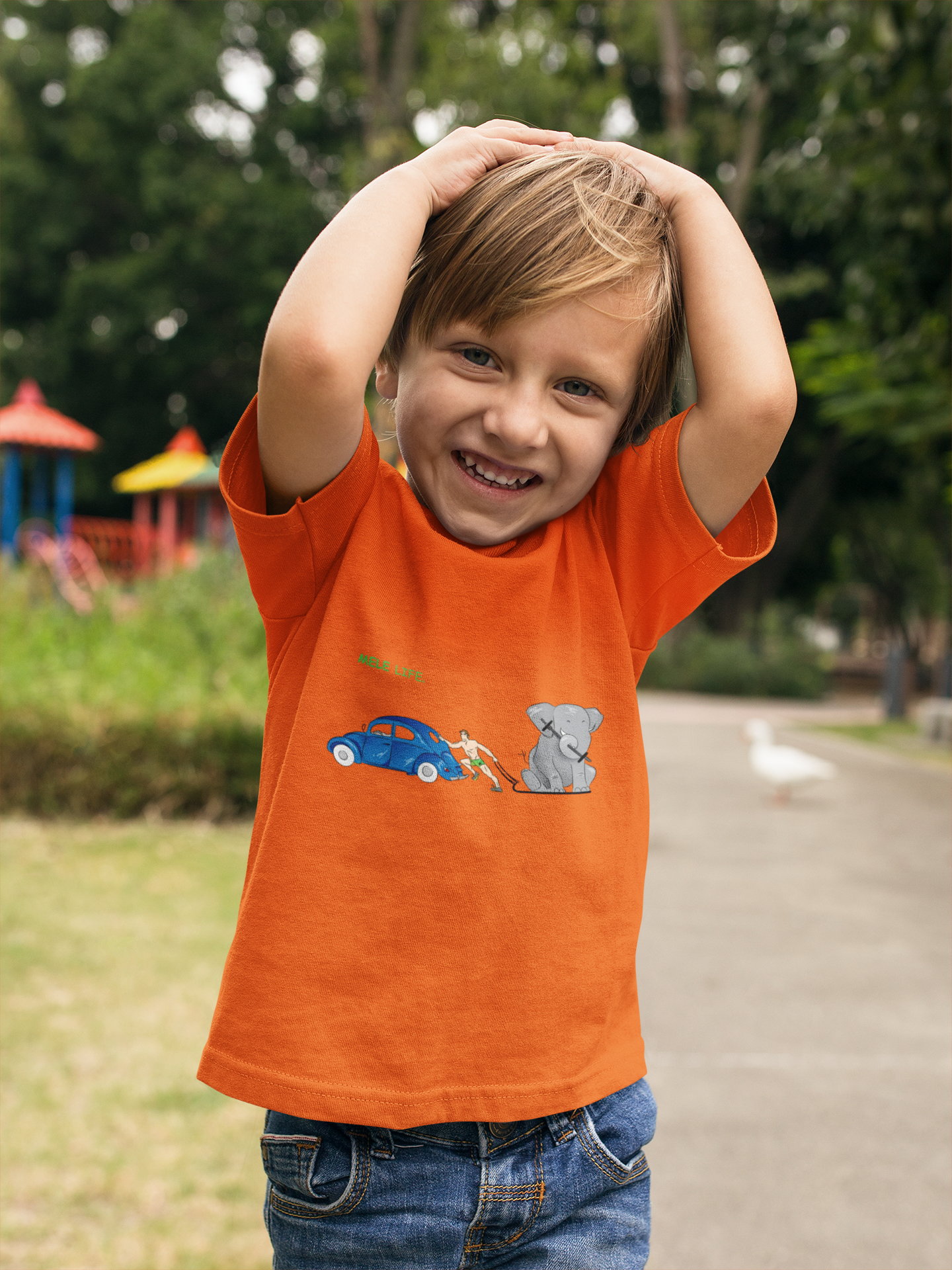 Kids Tee - Strong White Man