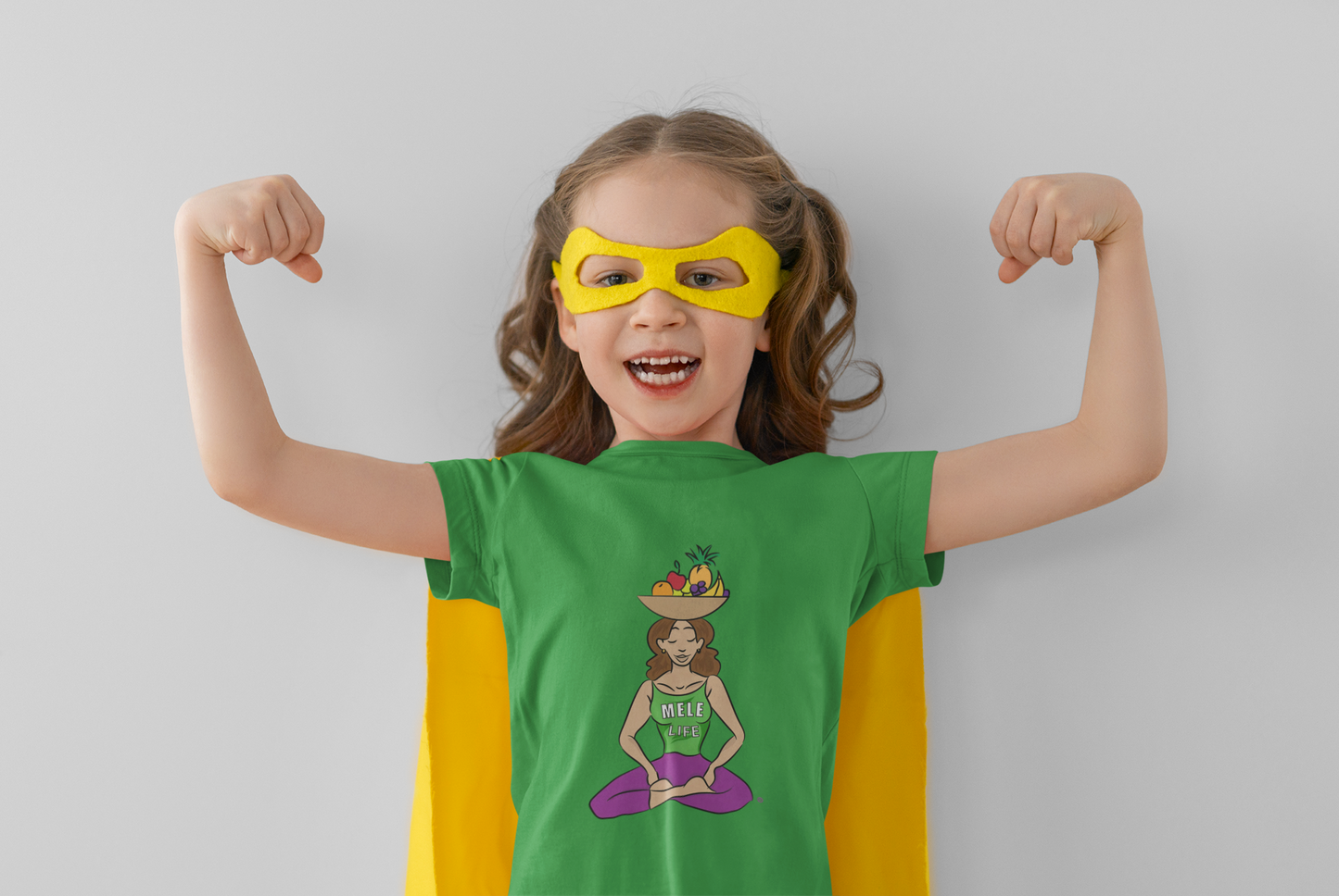 Kids Tee - Yoga Lady 1