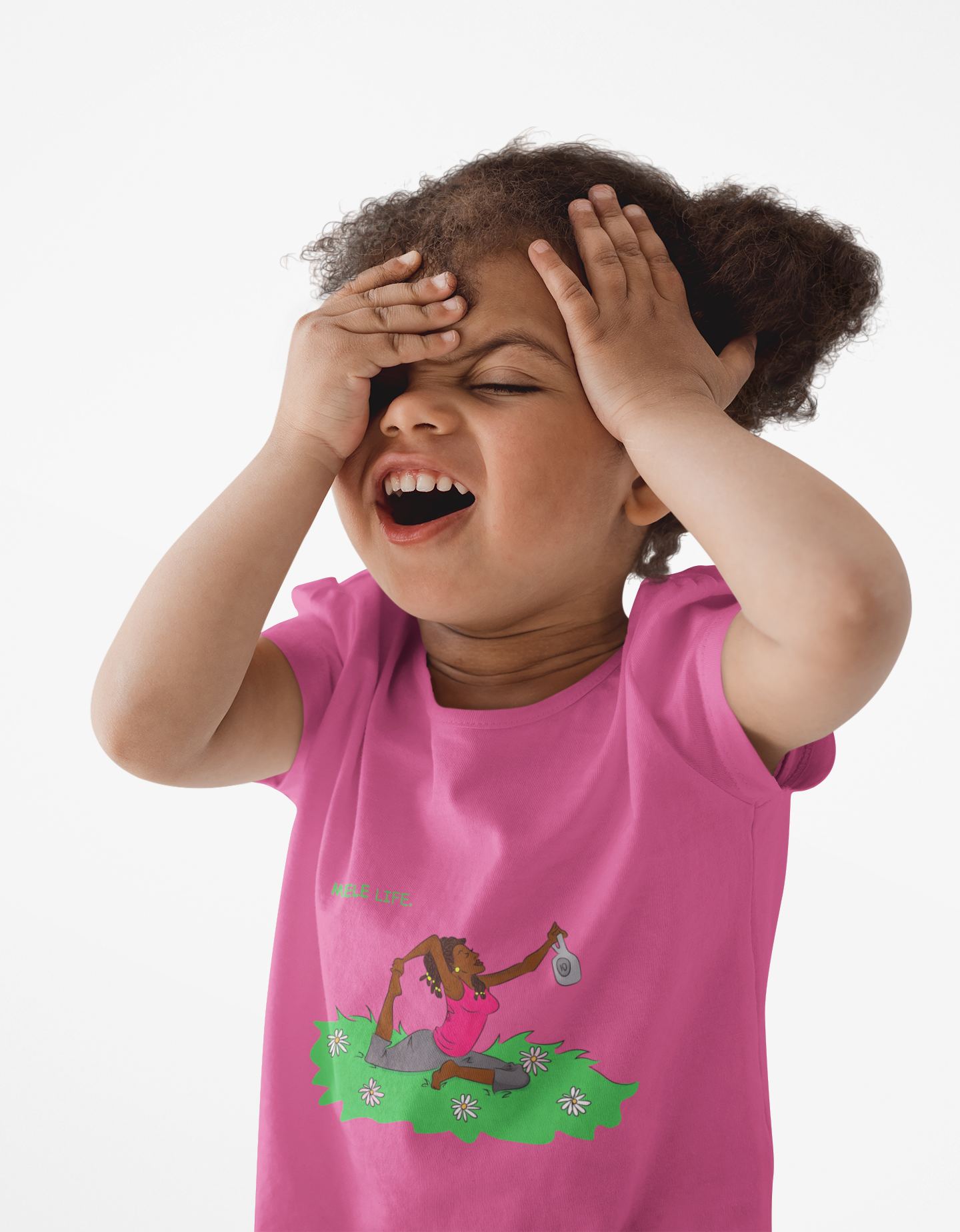 Kids Tee - Yoga Lady 2
