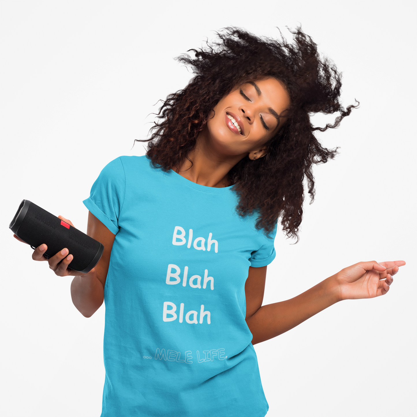 Triblend Tee (unisex) - Blah Blah Blah