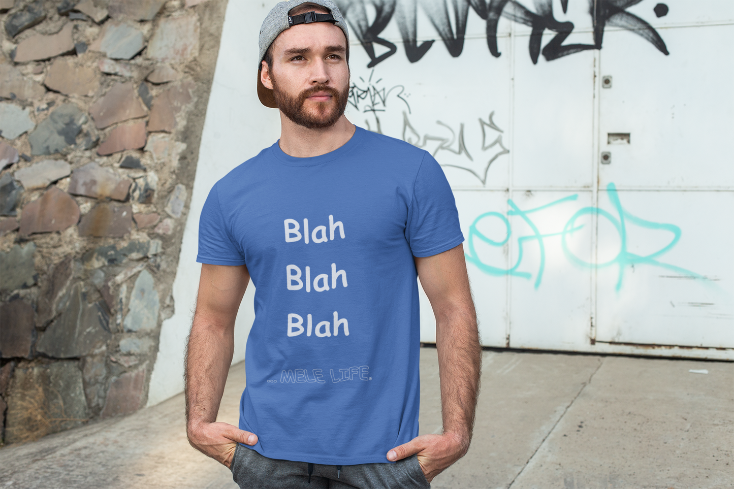 Triblend Tee (unisex) - Blah Blah Blah