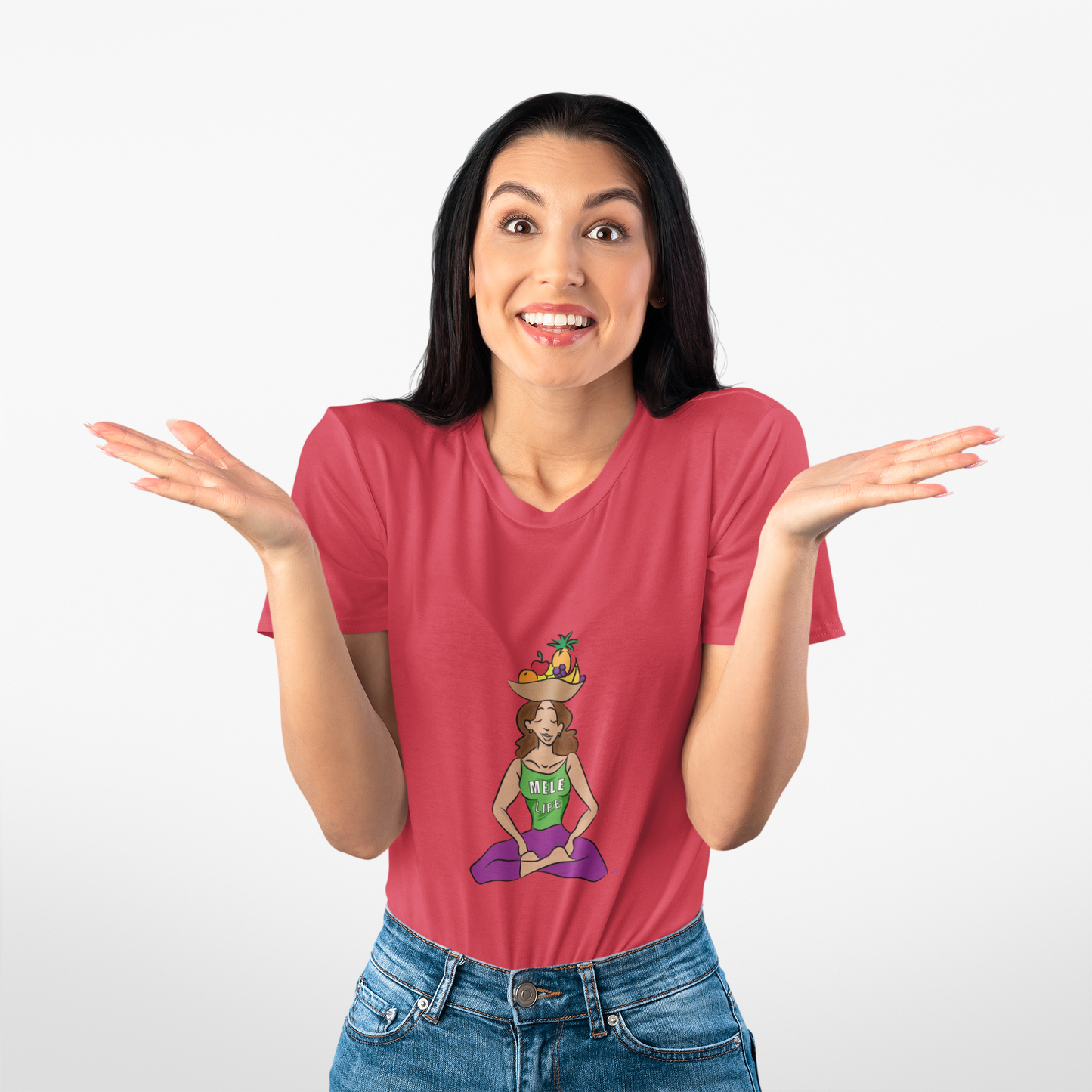 Triblend Tee (unisex) - Yoga Lady1