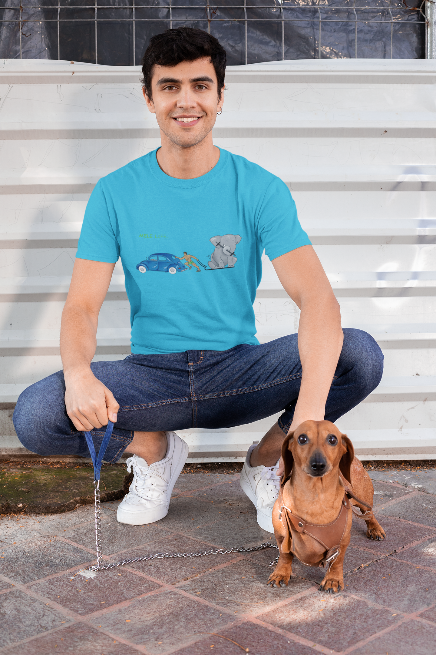 Triblend Tee (unisex) - Strong Brown Man