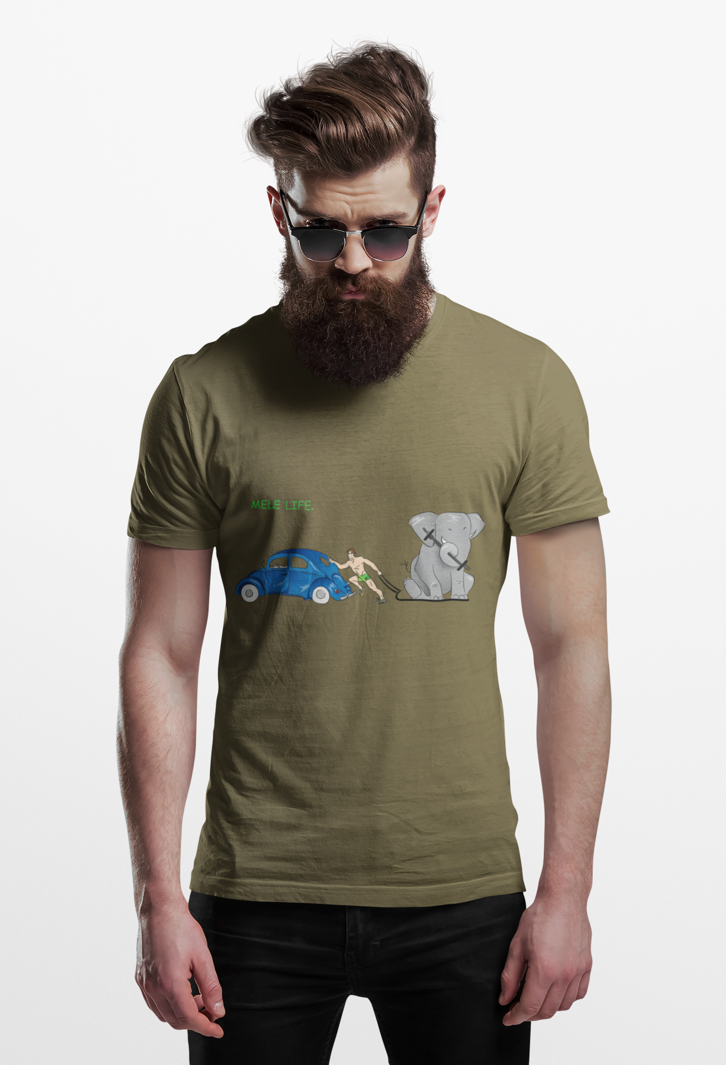 Triblend Tee (unisex) - Strong White Man