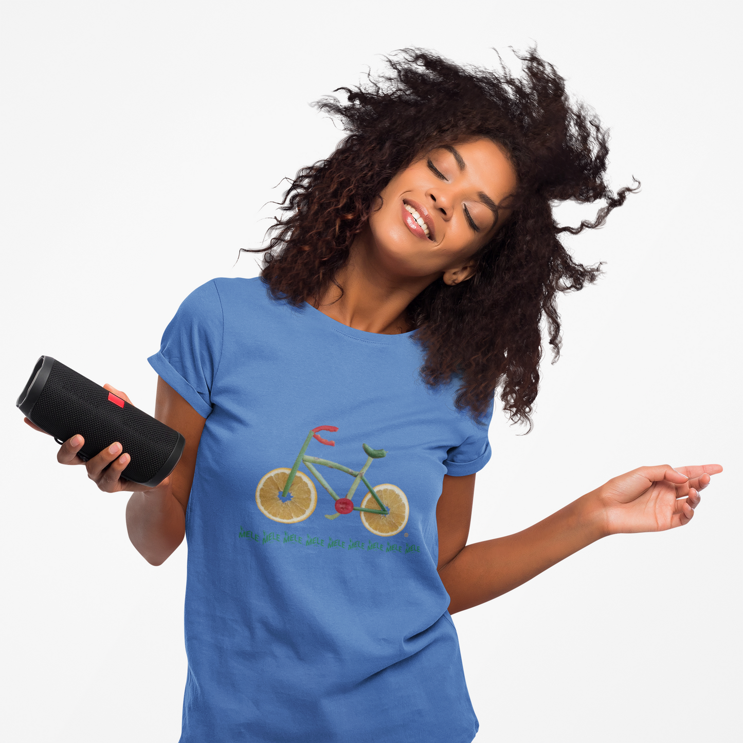 Women's Triblend Tee - Veggie Bike