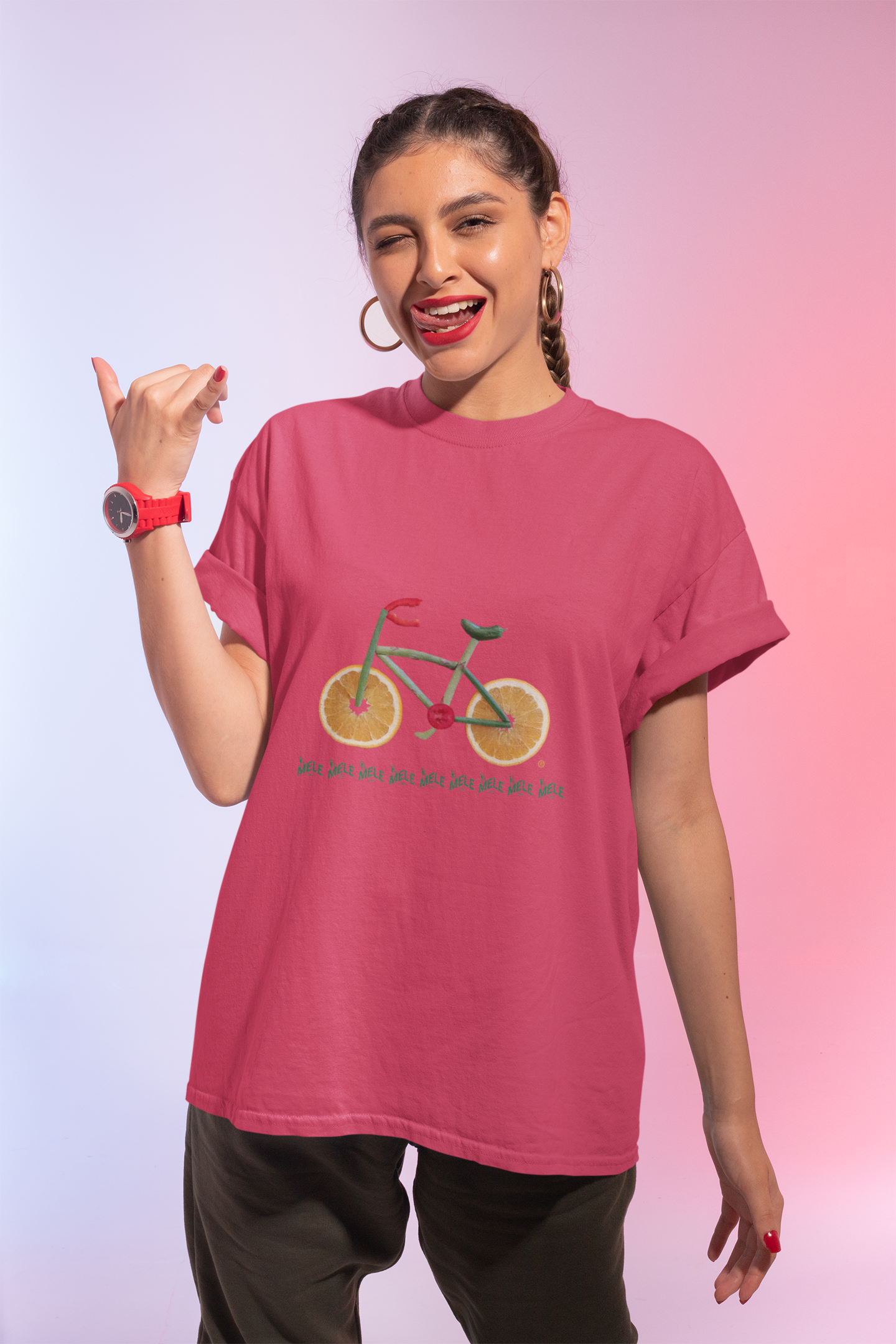 Women's Triblend Tee - Veggie Bike
