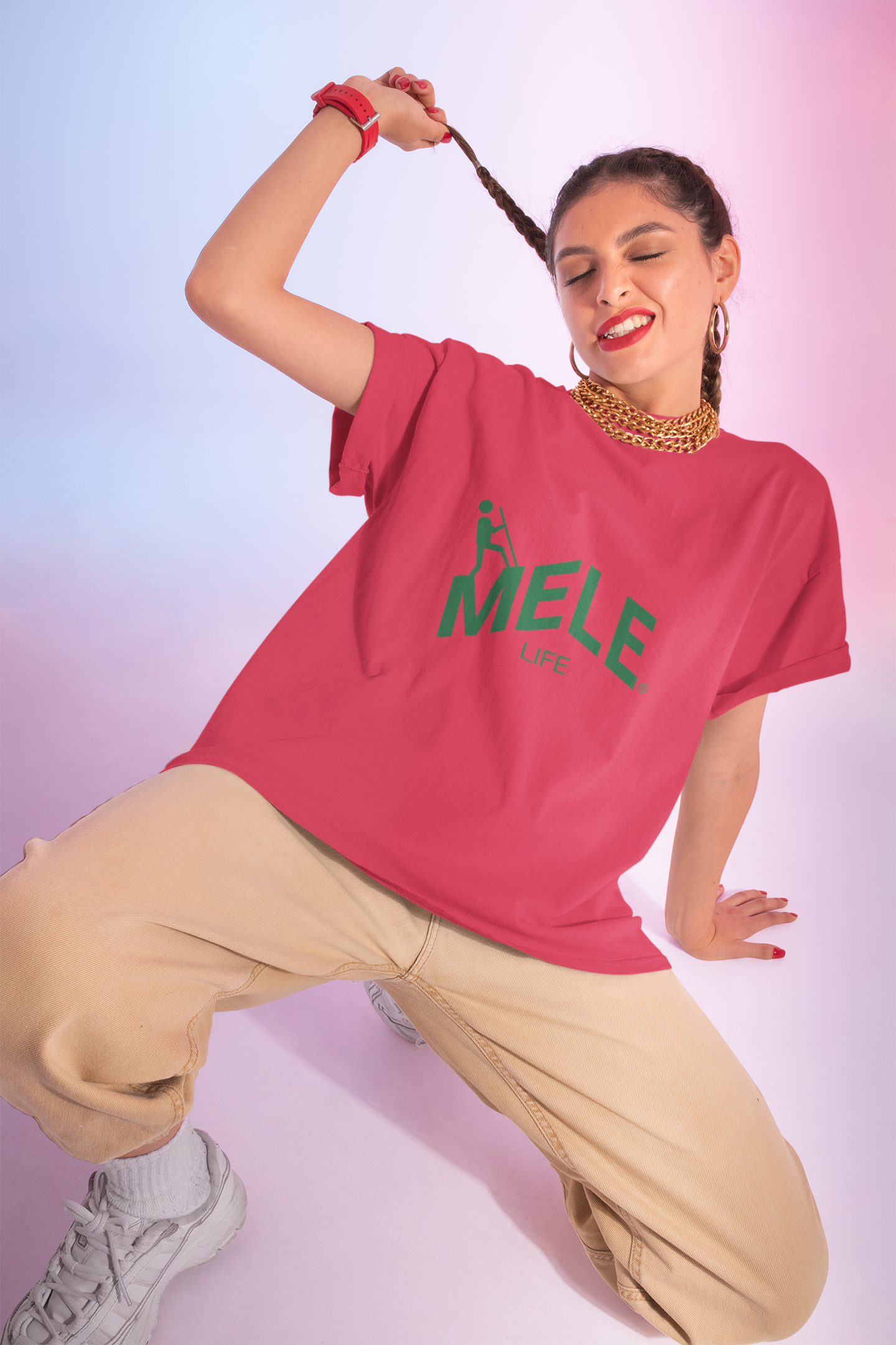 Women's Triblend Tee - MELE LIFE