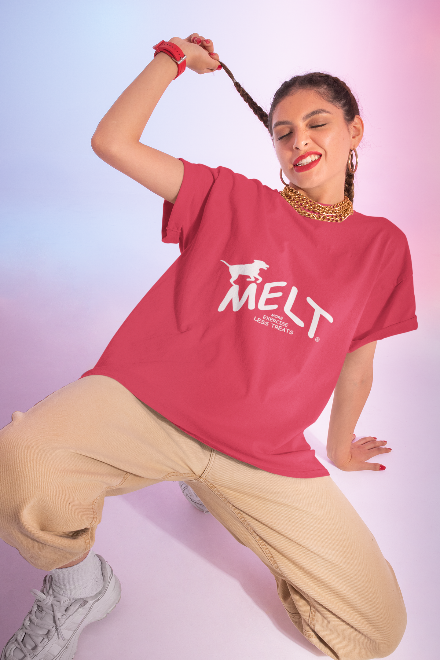 Women's Triblend Tee - MELT for dogs