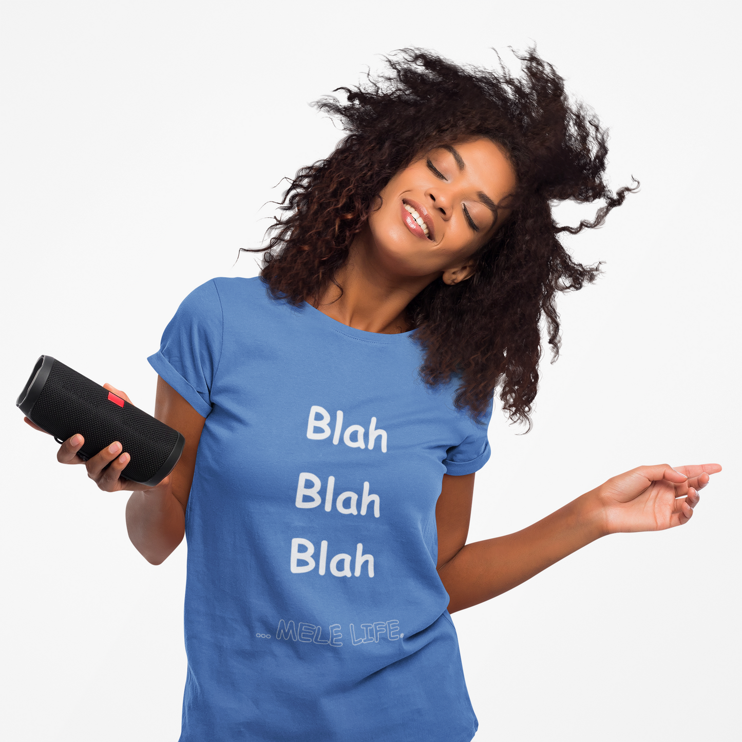 Women's Triblend Tee - Blah Blah Blah