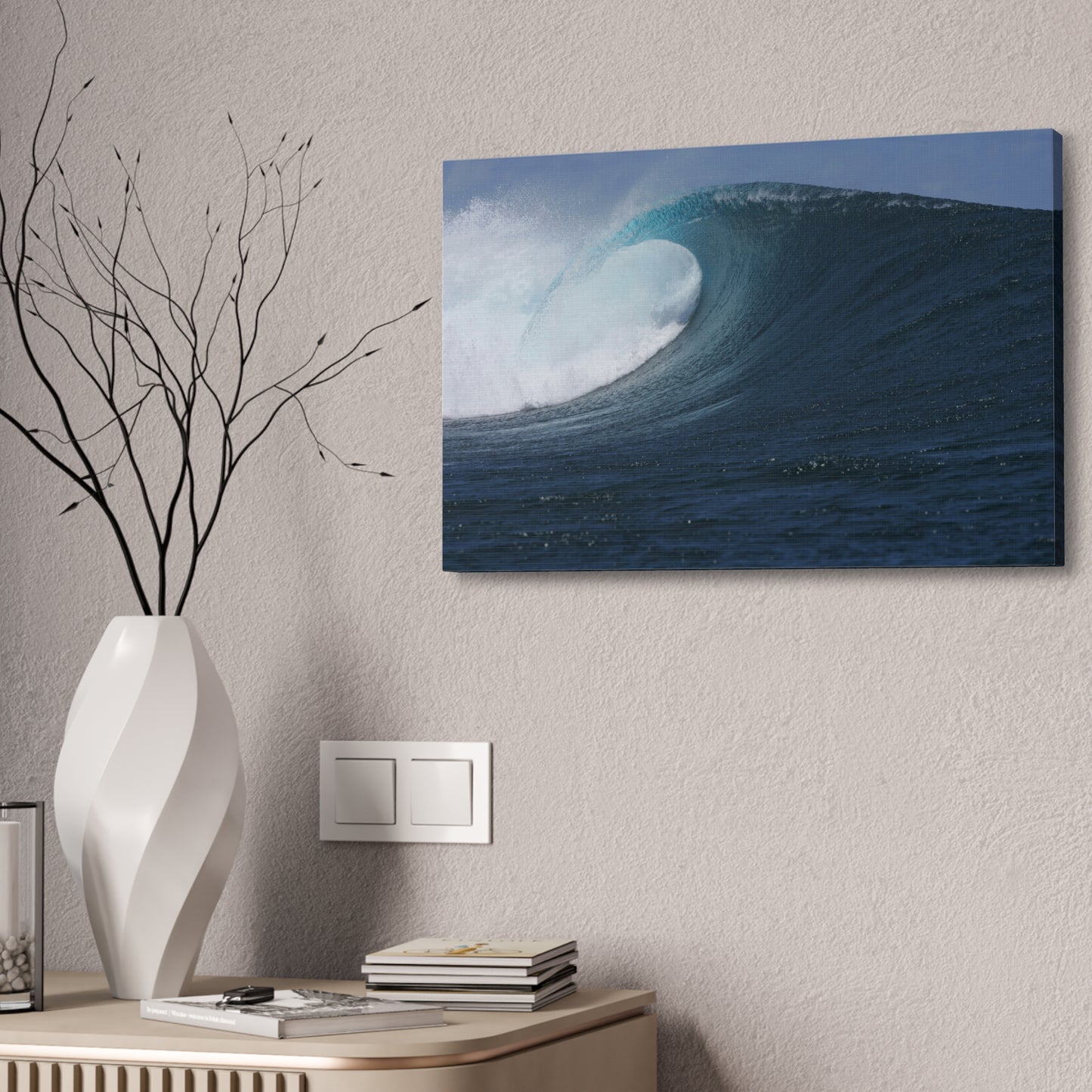 Canvas Wall Art - Wave  (left)