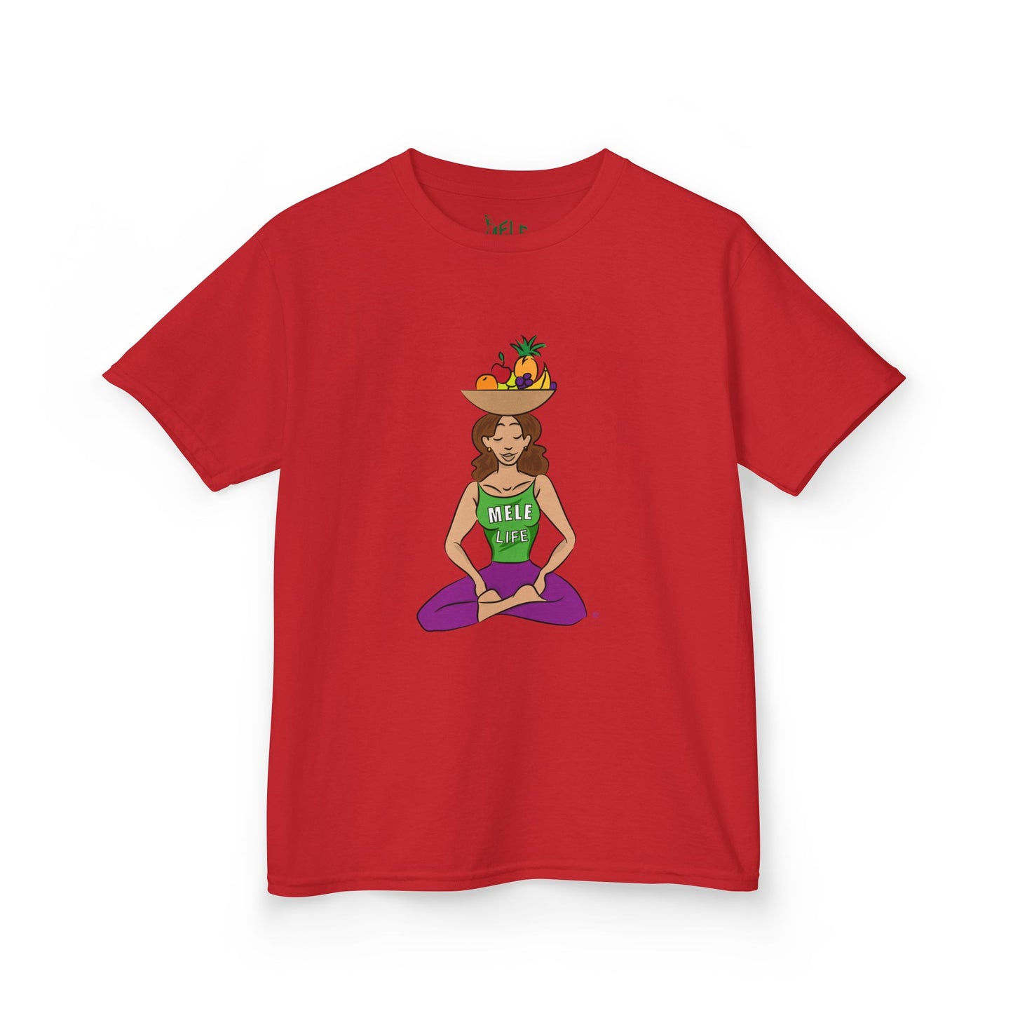 Kids Tee - Yoga Lady 1