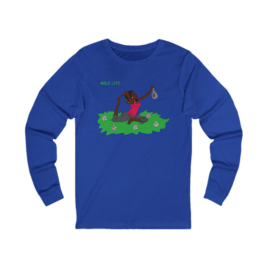 Long Sleeve Tee (Unisex) - Yoga Lady 2